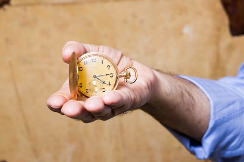 One of Hollander's antique watches