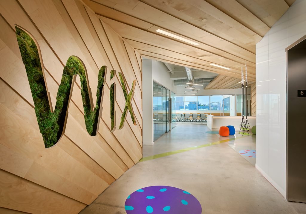 Wix new office in TLV port BY Ellen Chechkin