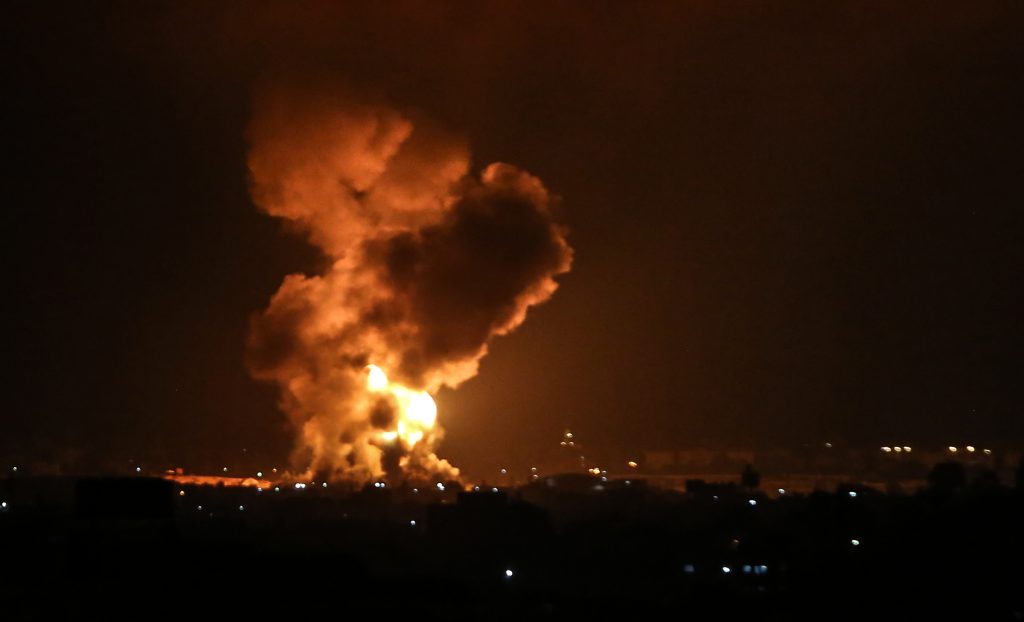 The violence in Gaza Strip | by Shutterstock