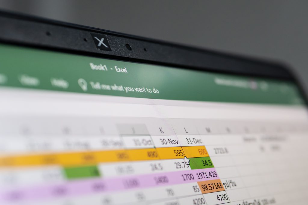 Excel Spreads by Shutterstock