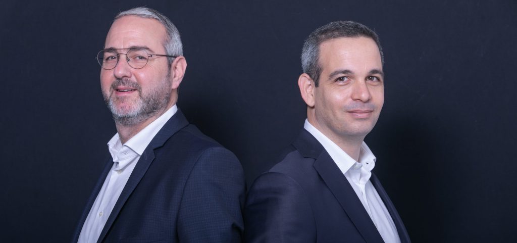 "We are better than ever" Yohan Kadoche (left), and Eyal Goren, CEO's of Psagot | Photo: Yossi Aloni