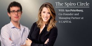 Aya Peterburg (R) with James Spiro | Photo: Sharon Levin (Aya Peterburg) and Courtesy (James Spiro)