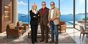 Close at the top: Eyal (right) and Idan Ofer, and Miriam Adelson | Illustration: Forbes Israel, Ofer Global, Idan Ofer Media