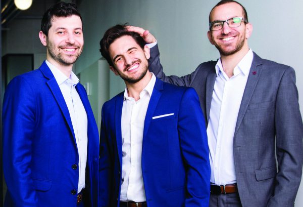 אלעד וולך, מיכאל ברגינסקי, גיא ריינר, צילום: ניר סלקמן