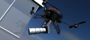 רחפן עם טכנולוגיית זיהוי פנים. צילום: shutterstock