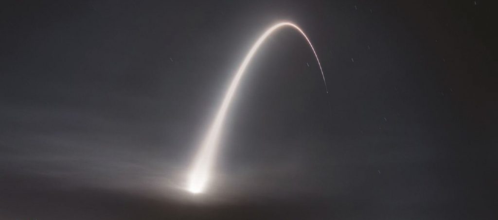 שיגור. צילום: SpaceX
