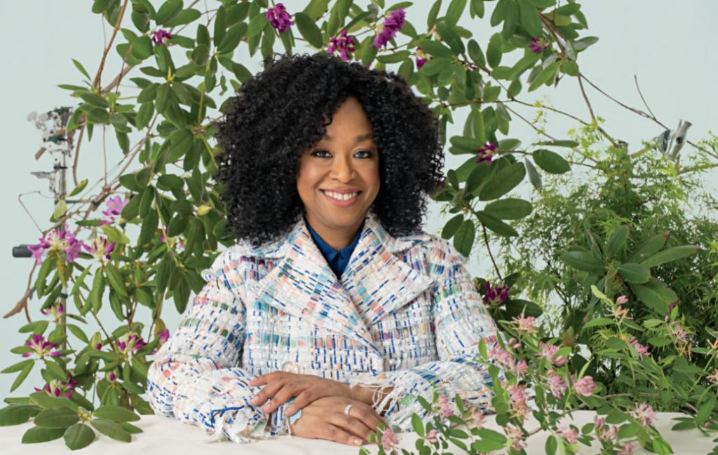 Shonda rhimes by JAMEL TOPPIN FOR FORBES