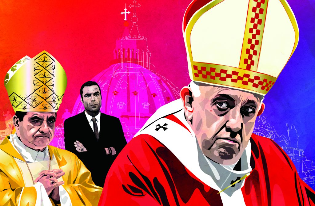 ההסתבכות של האפיפיור | איור: Alvaro Tapia