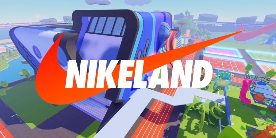 נייקי בנתה את חווית Nikeland ואולם תצוגה וירטואלי בתוך המשחק הפופולרי רובלוקס. צילום מסך מתוך Nike