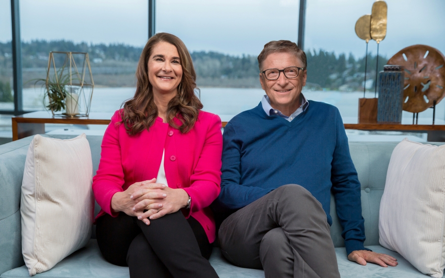 ביל ומלינדה גייטס לפני הפרידה | צילום: Gates Foundation