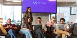 גיוס גדול בתקופה מאתגרת. משרדי Weka | צילום: LUZ