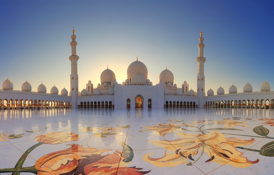 מסגד שייח זאיד המפורסם, מבנה ארכיטקטורי מרשים |צילום: Shutterstock