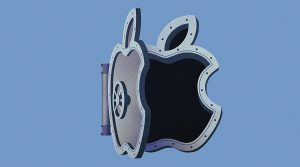 "אפל טסה במהירות בזק והבנקים המסורתיים נוסעים ב-45 קמ"ש בנתיב הימני" | איור: אנג'ליקה אלזונה, עבור פורבס