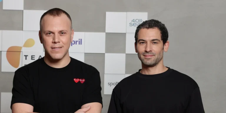 אסף אזולאי (משמאל) ודרור גרוף | צילום: אוראל כהן, Team8