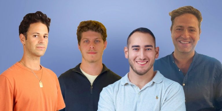 גד מאור (מימין), אלון צינמון, איתן גירון ואדם רכיב | צילום: Mavens