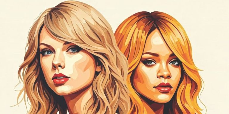 ריאהנה וטיילור סוויפט. איור: shutterstock