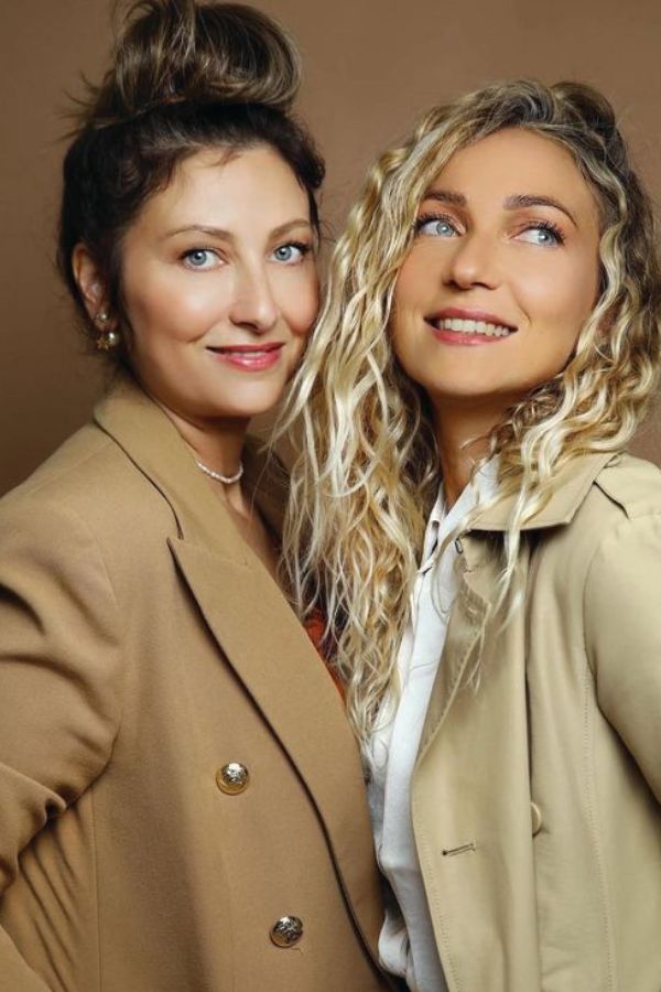 טלי איליאשוב ופלורינה פופובסקי | צילום: סלי בן ארי