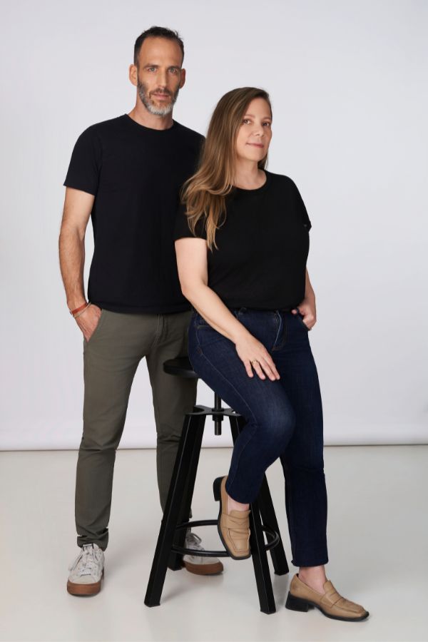 יובל כנעני ולירון וייס-כנעני | צילום אייל אפרתי