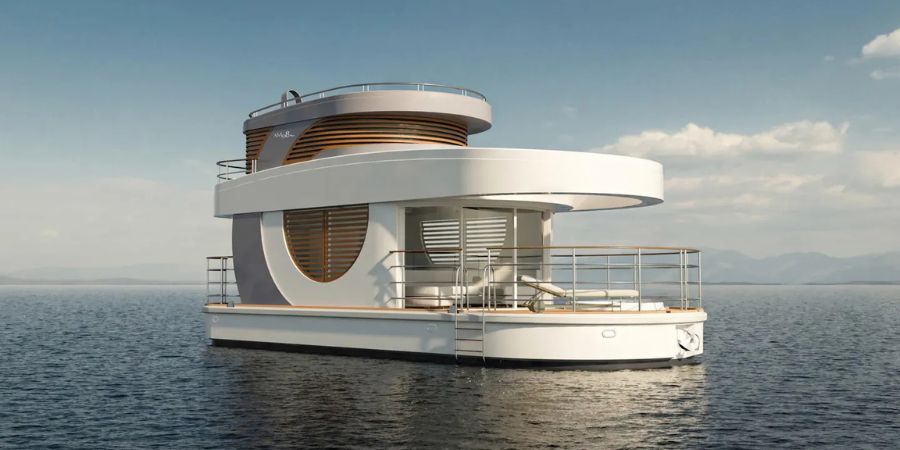 הווילה הצפה של Oasis Meu מפליגה בקרואטיה | צילום: Caelum 1029