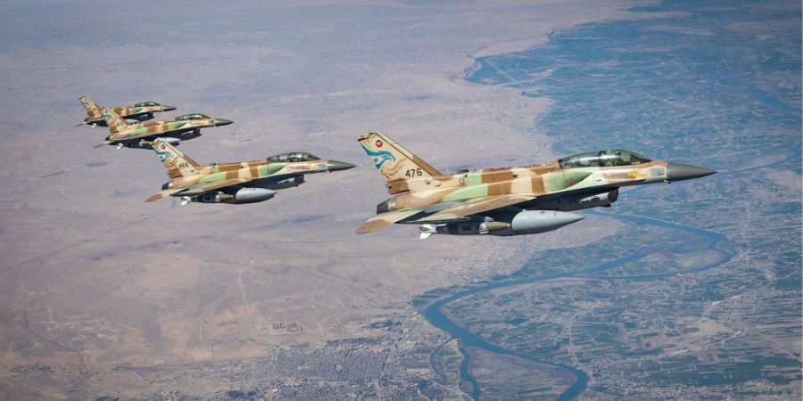 מטוסי חיל האויר בשמי איראן | צילום: דו"צ