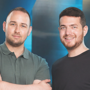 דניאל שפירא (מימין) ודניס זגיאנסקי | צילום: ניר סלקמן