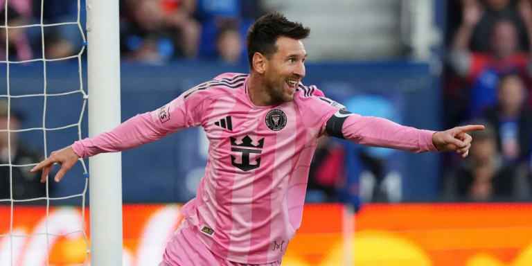 מסי במדי אינטר מיאמי | צילום: Chris Carter, MLS, Getty Images