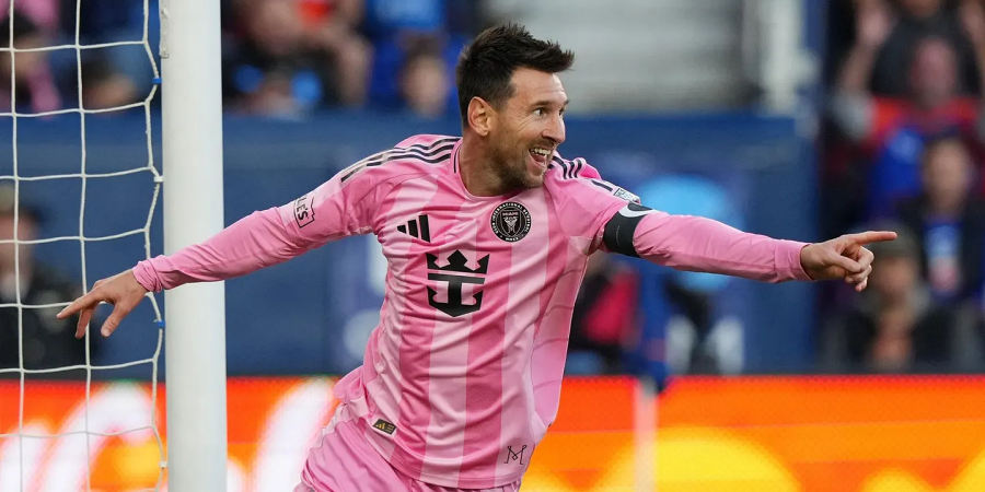 מסי במדי אינטר מיאמי | צילום: Chris Carter, MLS, Getty Images