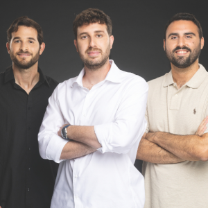 גיא אהרונסון (מימין) אורי נוריאלי וחן ברגר | צילום: ניר סלקמן