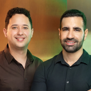 טל שלמה (מימין) ושרון שמואלי | צילום: ניר סלקמן