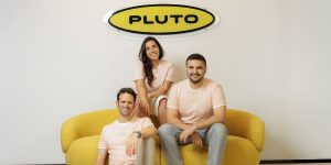 מייסדי פלוטו: מימין גיל ממן CTO, שחר בהט מנכלית וטל עופר רגב CPO | צילום: עומר הכהן